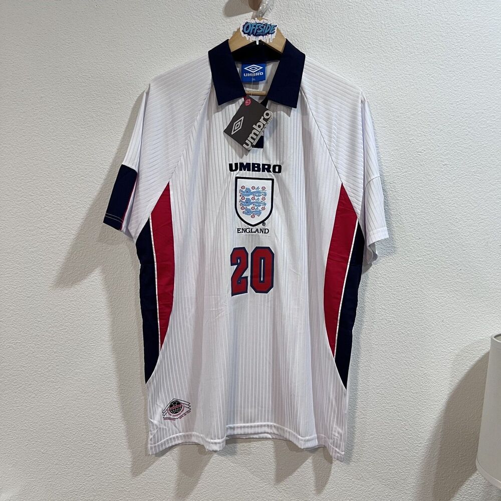 ** SEE VID ** Retro England #20 OWEN World Cup 98 XXL